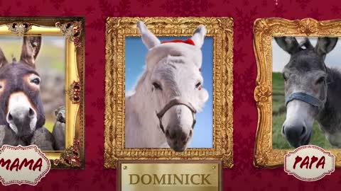 Lou Monte - Dominick The Donkey (Official Lyric Video)