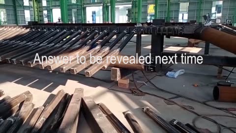 Shop assembly of equipment structural steel component