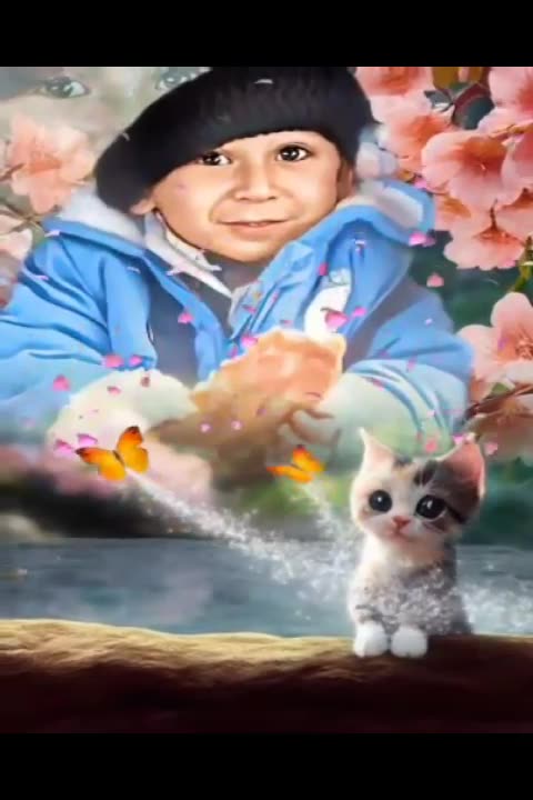 Cute baby boy-artwork