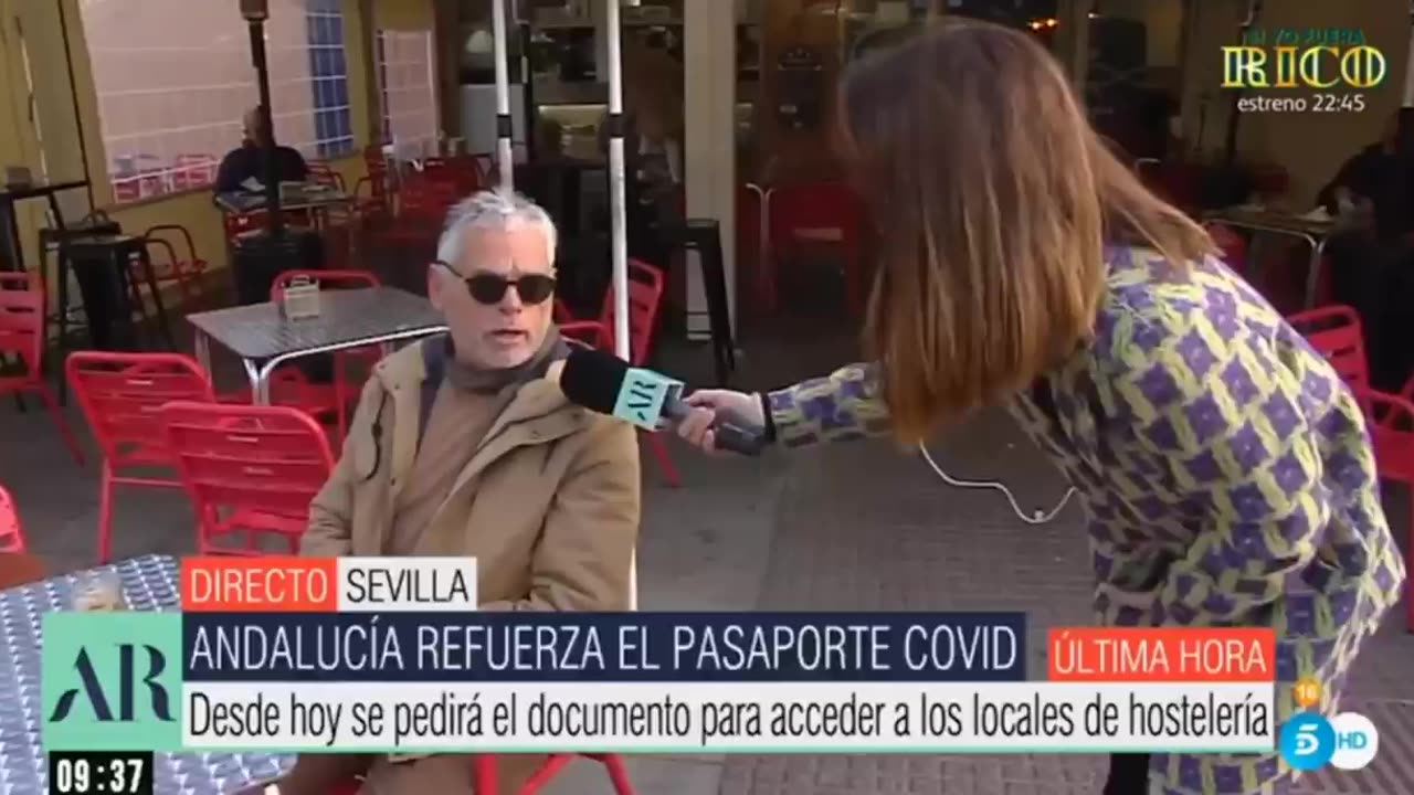 Manipular la verdad en un directo por una dictadura llamada "COVID19"