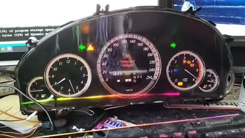 Automobile dashboard display