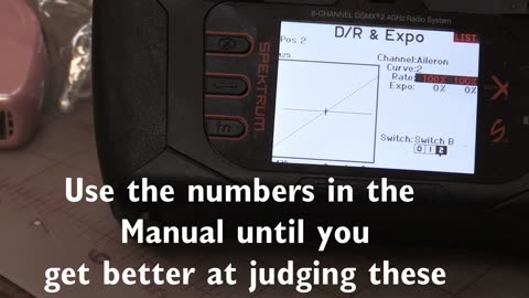 How to set up rc plane Dual rates on one switch the easy way Spektrum and others