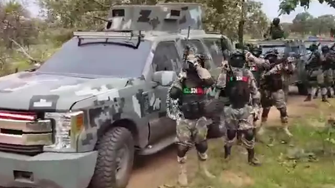 México | El cartel mexicano CJNG que está equipado con vehículos blindados