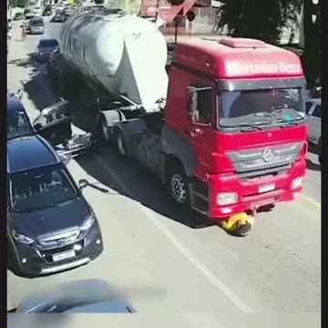 He Fell Under The Car