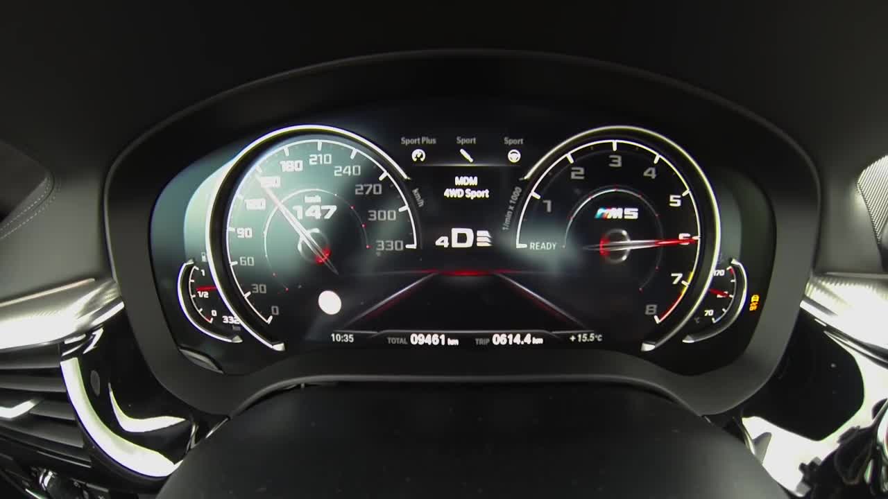 #BMW M5 F90 acceleration