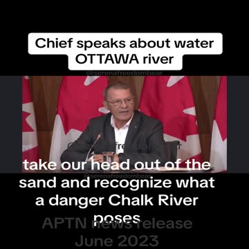 Chief Speaks About Ottawa River