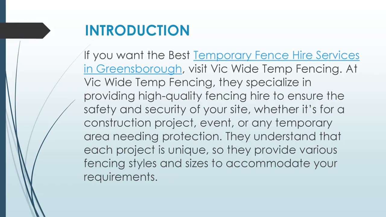 Best Temporary Fence Hire Services in Greensborough