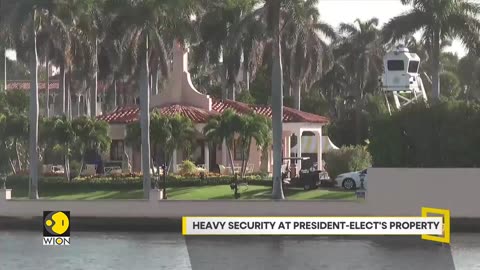 Robotic Dogs Patrol Trump's Mar-A-Lago Home !!