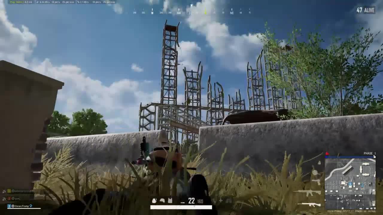 Enemies on the Tower! PUBG on ps4 slim