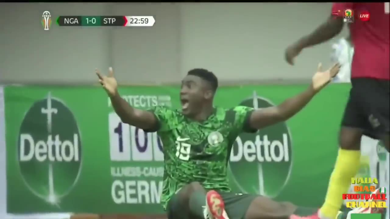 Nigeria vs Sao Tome Highlights