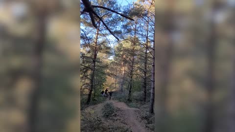 one hour mountain biking fail of week