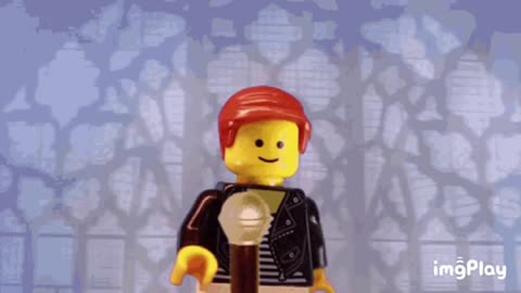 Silent Lego RickRoll Gif