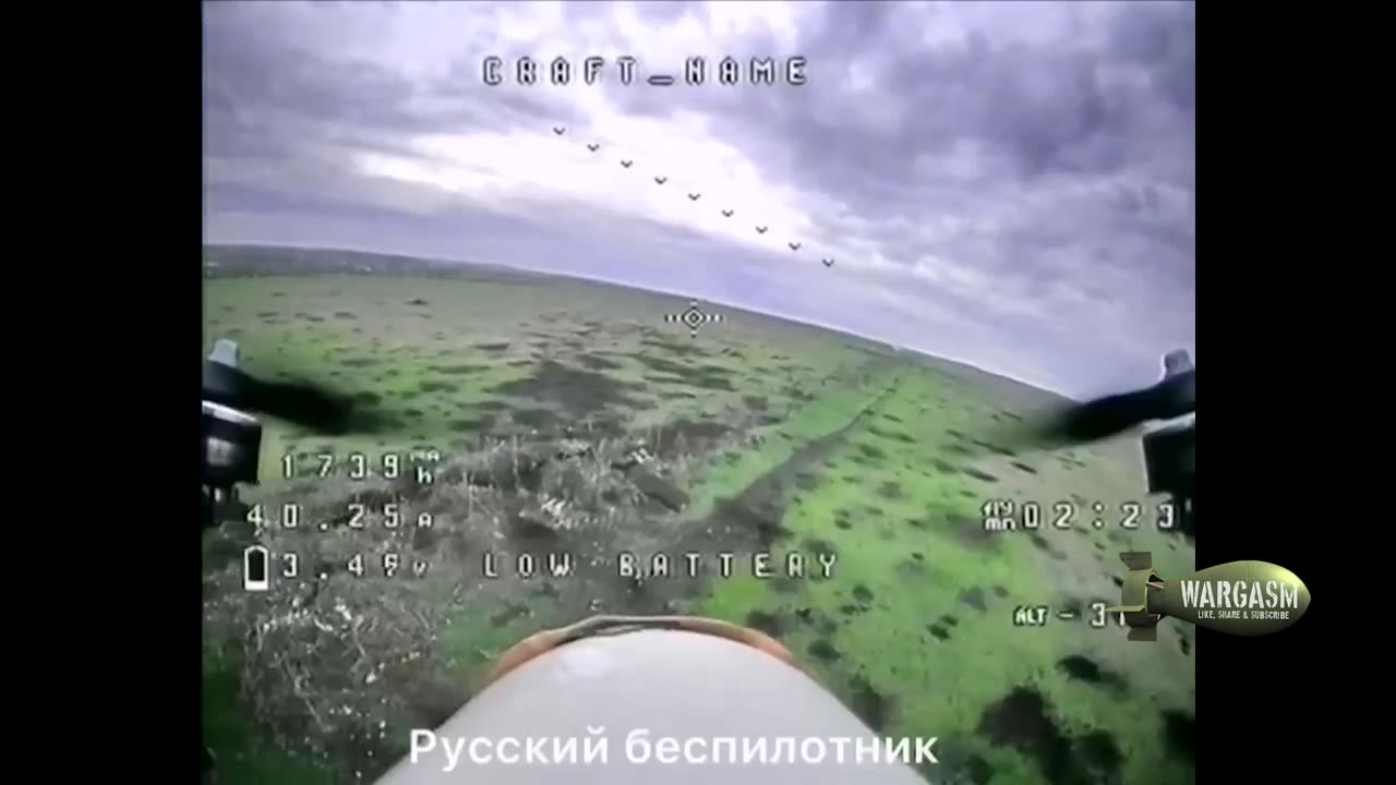 Russian PFV drone hits field bunker