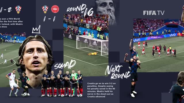 How Luka Modric won the adidas Golden Ball 2018 FIFA World Cup