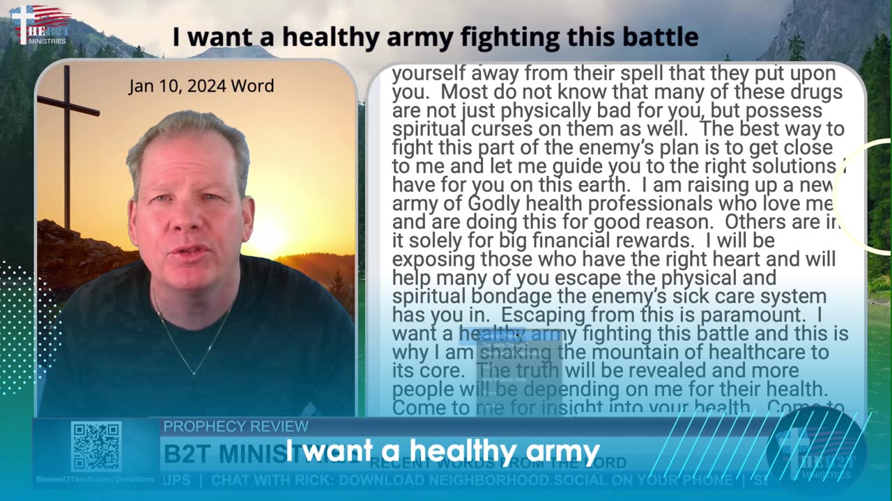 I want a healthy army fighting this battle