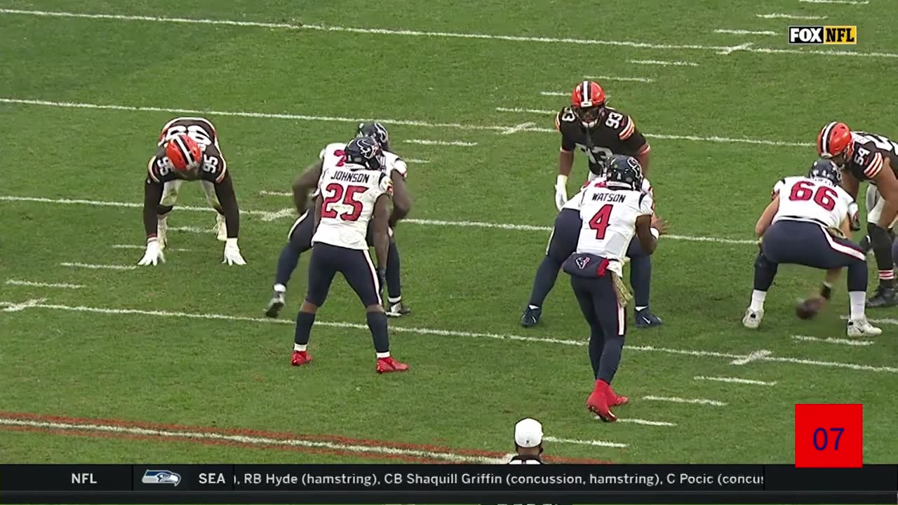 2020 Deshaun Watson Wk10 Rushing