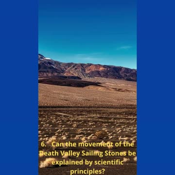 Can You Solve the Sailing Stones Phenomenon?