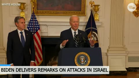 Watch- President Joe Biden delivers remarks on the attacks in Israel