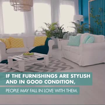 Sell furniture with home?