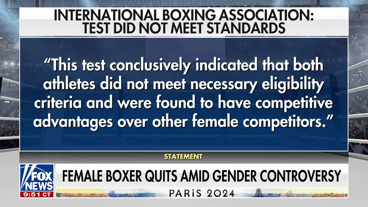 Female Olympic boxer quits fight against opponent embroiled in gender controversy