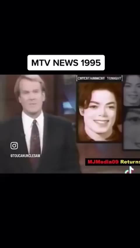 (1995) MTV news- Michael Jackson is forced to APOLOGIZE to JEWS for the lyrics in his hit song "They don't care about us".