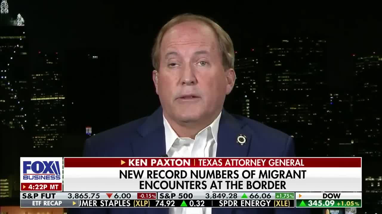 Texas Attorney General on border crisis: Biden admin is inviting this problem