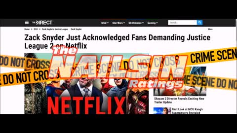 The Nailsin Ratings:Snyder Acknowledges JL Sell To Netflix Hashtaggery