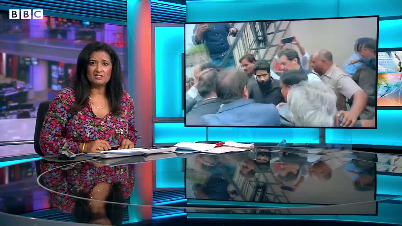 Ex-Pakistan PM Imran Khan appears in court on terrorism charges- BBC News