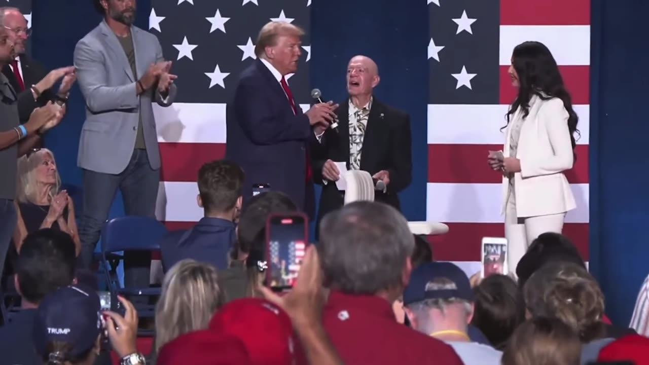 Vietnam War veteran gives Trump his Purple Heart for taking bullet in Butler ‘You got guts’