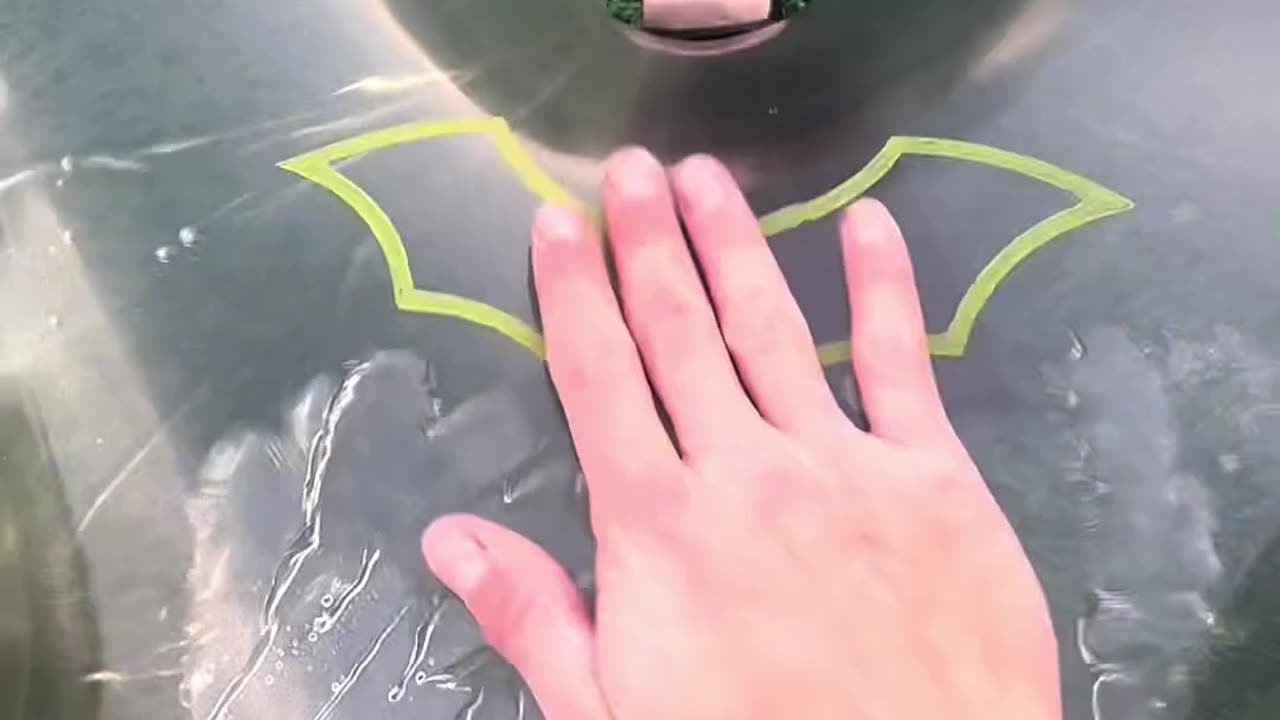 FILLING WATER IN BATMAN TILL IT BLASTS