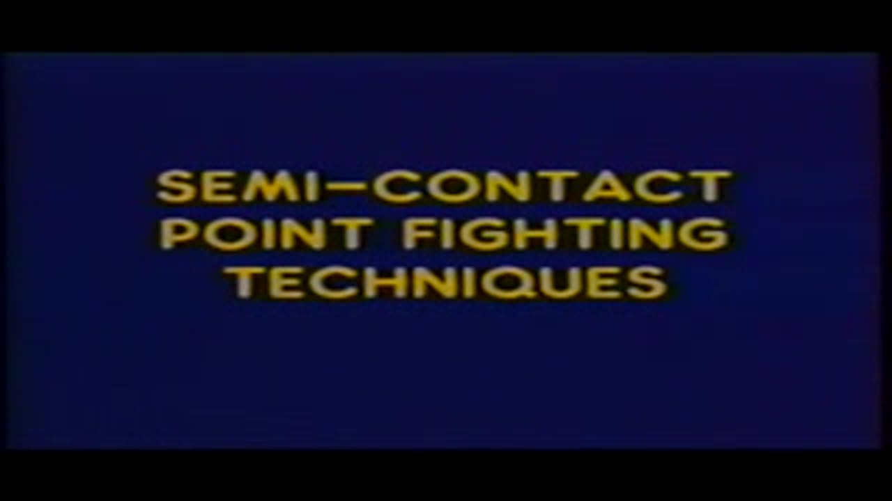 Bill Superfoot Wallace Super Sparring Techniques