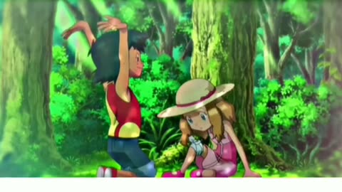 Ash and Serena first meet ❤️❤️✨✨