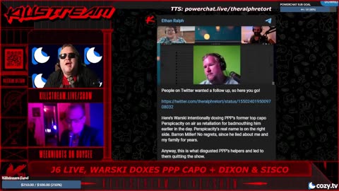 Warski doxes a capo? + the wrath of Jory - Killstream