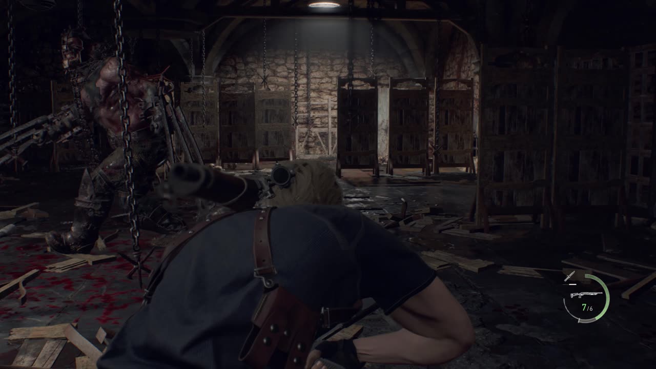 Garrador Boss Fight | Resident Evil 4