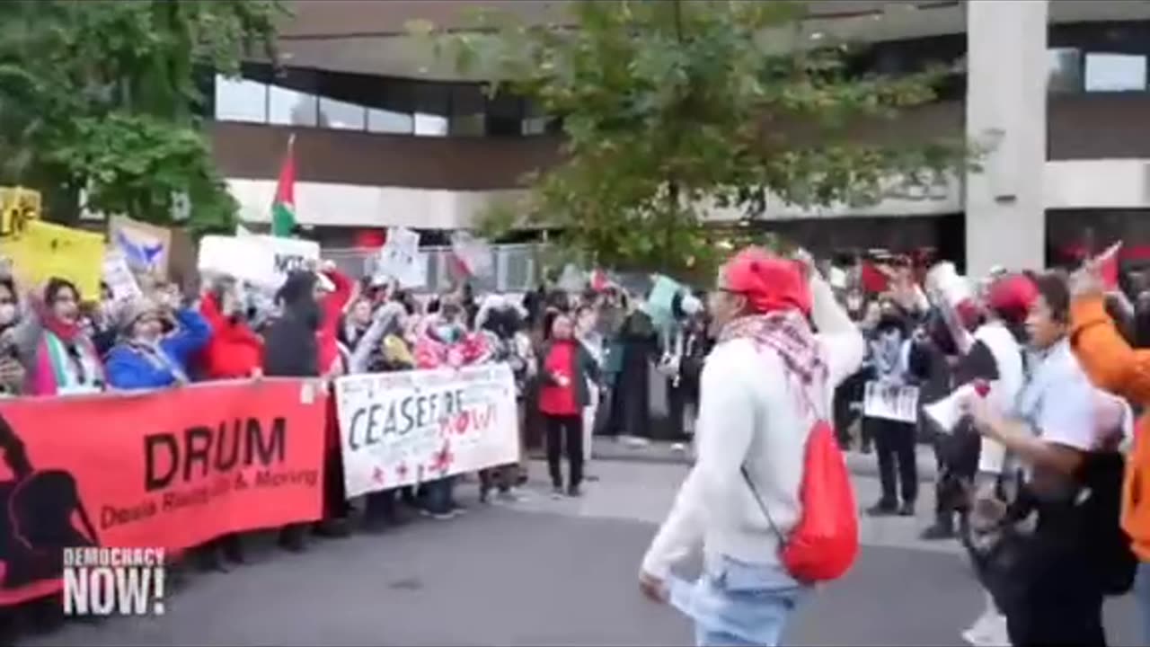 Almost all US Citizen supporting the Palestinian cause they have heart