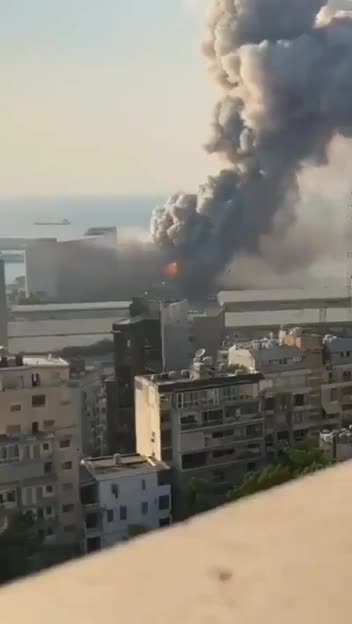 2020 Beirut explosion from different angles