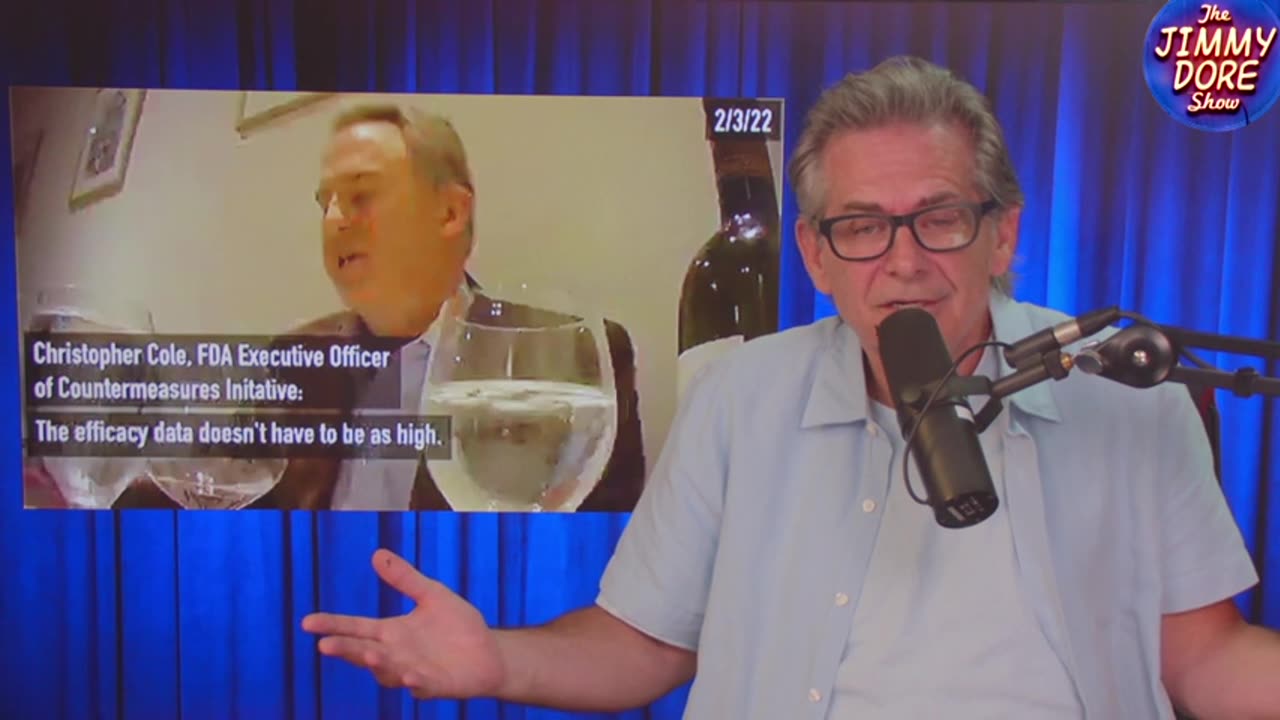 Jimmy Dore FDA Executive CAUGHT On Undercover Video Covid Truth