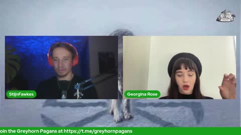 Greyhorn Pagans Podcast with the Postmodern Iconoclast Georgina Rose - Pagan Talk with Mystic Minds