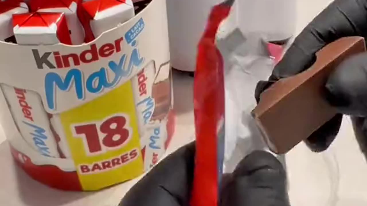 Kinder chocolate full of morgellons and graphene oxide