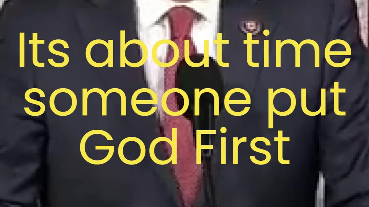 God First