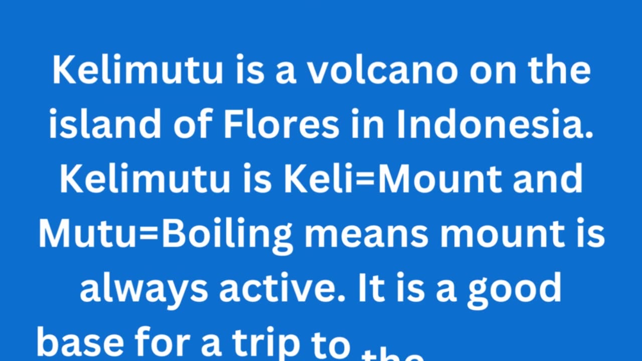 Visit Mount Kilimutu | The Perfect Adventure Awaits #indonesiatravel