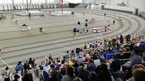 2.20.22 - KTCCCA President's Day Girls 800m Run - Heat 1