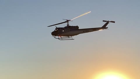 N78EC leaves Apple Valley Fire Center