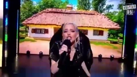 Ucrania televisión muestran canciones sobre una bolsa funeraria para un ruso