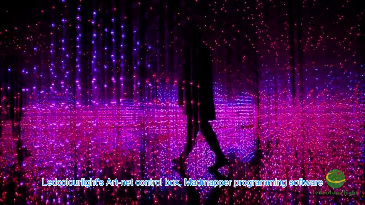DMX LED pixel string, 3D pixel mapping