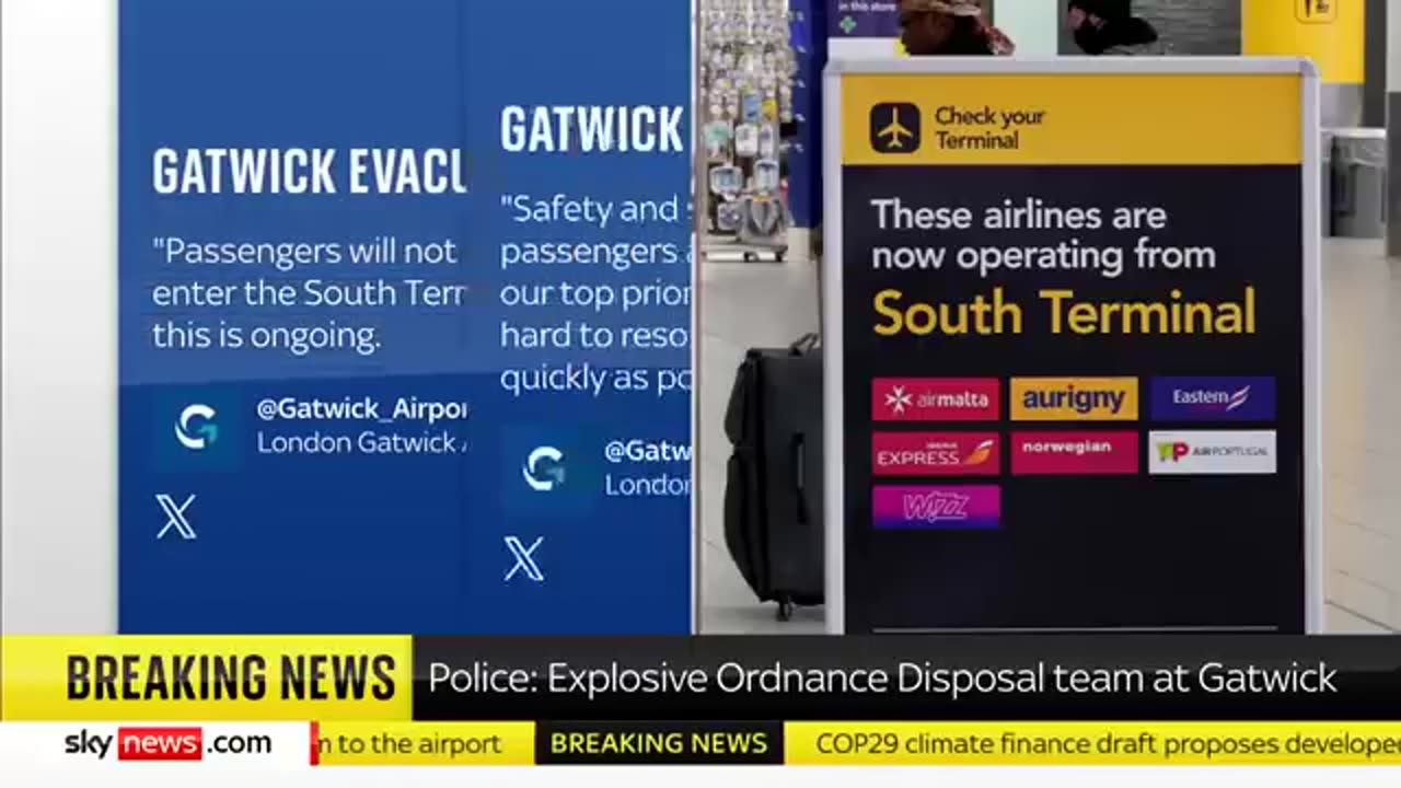 Gatwick Airport_ Bomb disposal team sent to airport as South Terminal evacuated