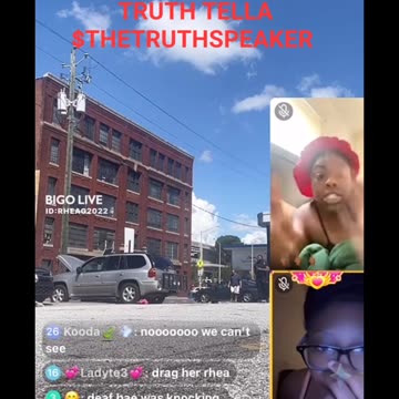 DEAF BAE AND RHEAG2022 FIST FIGHT 7/22/24