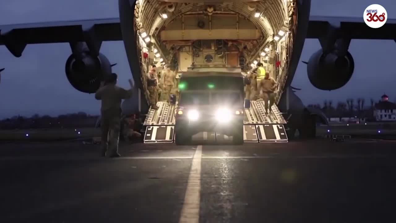 ADDITIONAL US MILITARY ARRIVES IN GERMANY AS RUSSIA INVADES UKRAINE!