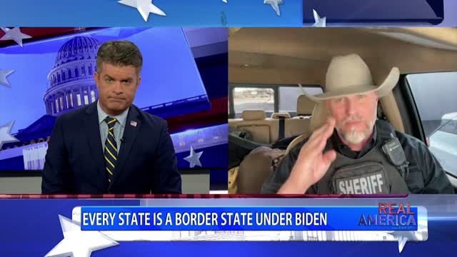 REAL AMERICA -- Dan Ball W/ Sheriff Mark Lamb, Latest On Biden's Border Crisis, 11/18/22