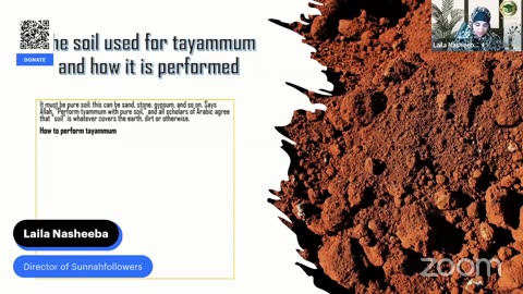 Rules of Tayammum / Hadith for Women